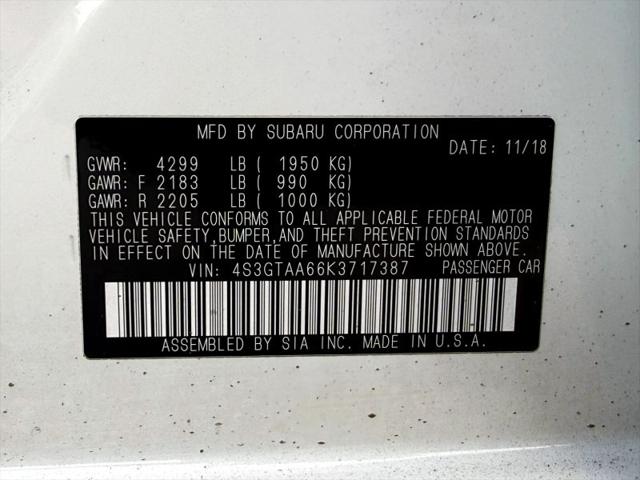 2019 Subaru Impreza 2.0i