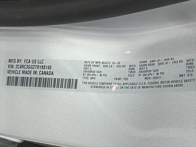 2026 Chrysler Pacifica Limited AWD