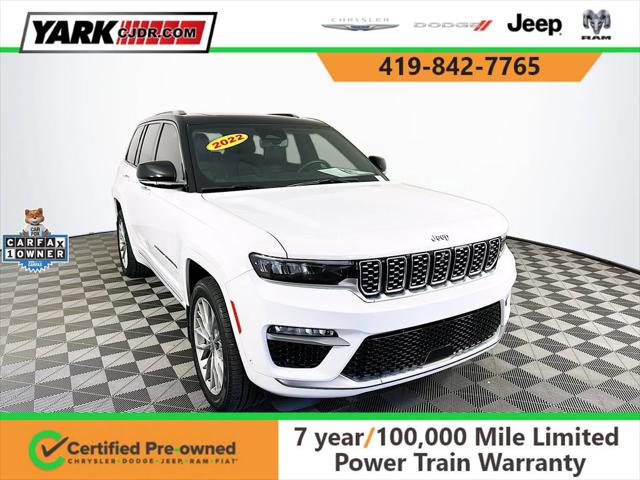 2022 Jeep Grand Cherokee Summit 4x4 2022 Jeep Grand Cherokee Summit 4x4