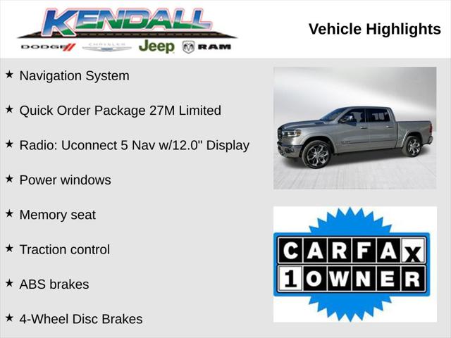 2023 RAM 1500 Limited Crew Cab 4x4 57 Box