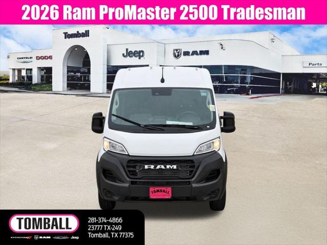 2026 RAM Ram ProMaster RAM PROMASTER 2500 TRADESMAN CARGO VAN HIGH ROOF 159 WB 2026 RAM Ram ProMaster RAM PROMASTER 2500 TRADESMAN CARGO VAN HIGH ROOF 159 WB