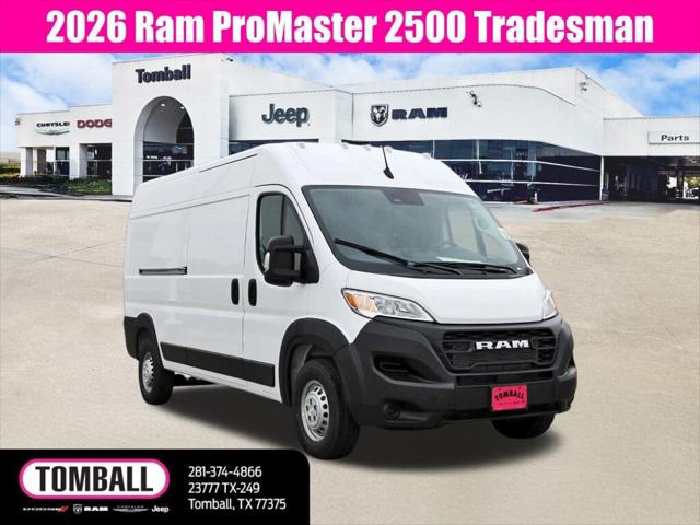2026 RAM Ram ProMaster RAM PROMASTER 2500 TRADESMAN CARGO VAN HIGH ROOF 159 WB