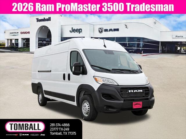 2026 RAM Ram ProMaster RAM PROMASTER 3500 TRADESMAN CARGO VAN HIGH ROOF 159 WB EXT 2026 RAM Ram ProMaster RAM PROMASTER 3500 TRADESMAN CARGO VAN HIGH ROOF 159 WB EXT