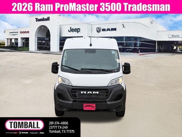 2026 RAM Ram ProMaster RAM PROMASTER 3500 TRADESMAN CARGO VAN HIGH ROOF 159 WB EXT 2026 RAM Ram ProMaster RAM PROMASTER 3500 TRADESMAN CARGO VAN HIGH ROOF 159 WB EXT