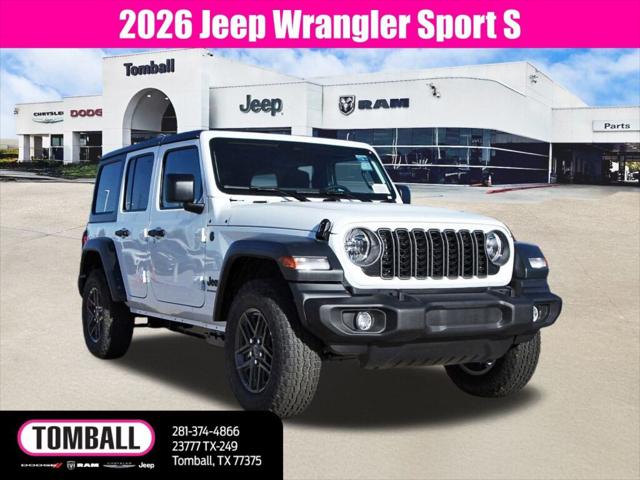 2026 Jeep Wrangler WRANGLER 4-DOOR SPORT S