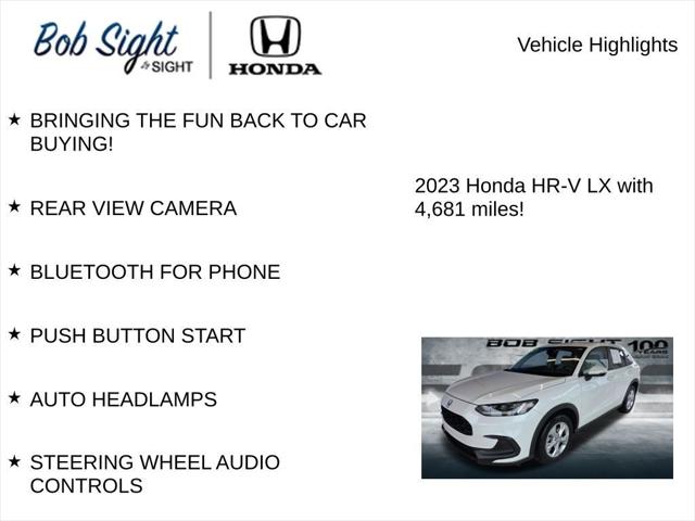 2023 Honda HR-V 2WD LX 2023 Honda HR-V 2WD LX