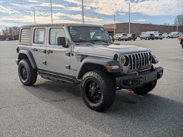 2018 Jeep Wrangler Unlimited Sport S 4x4 2018 Jeep Wrangler Unlimited Sport S 4x4