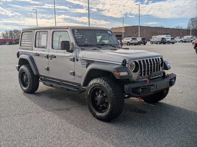 2018 Jeep Wrangler Unlimited Sport S 4x4 2018 Jeep Wrangler Unlimited Sport S 4x4