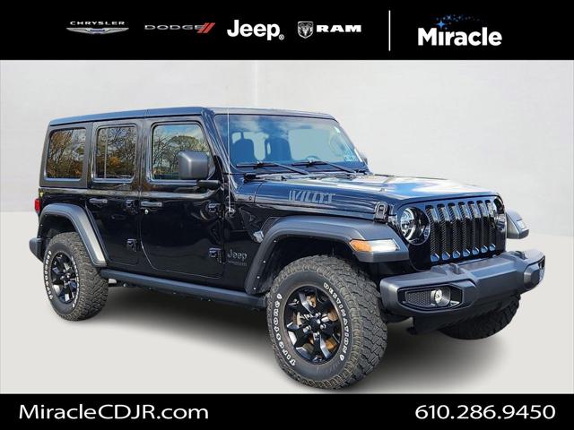 2022 Jeep Wrangler Unlimited Willys 4x4 2022 Jeep Wrangler Unlimited Willys 4x4