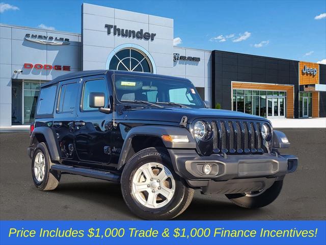 2022 Jeep Wrangler Unlimited Sport S 4x4 2022 Jeep Wrangler Unlimited Sport S 4x4