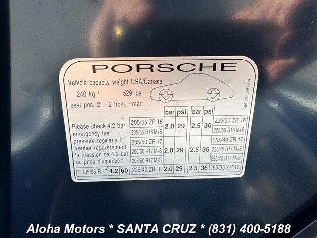 1999 Porsche Boxster Unknown