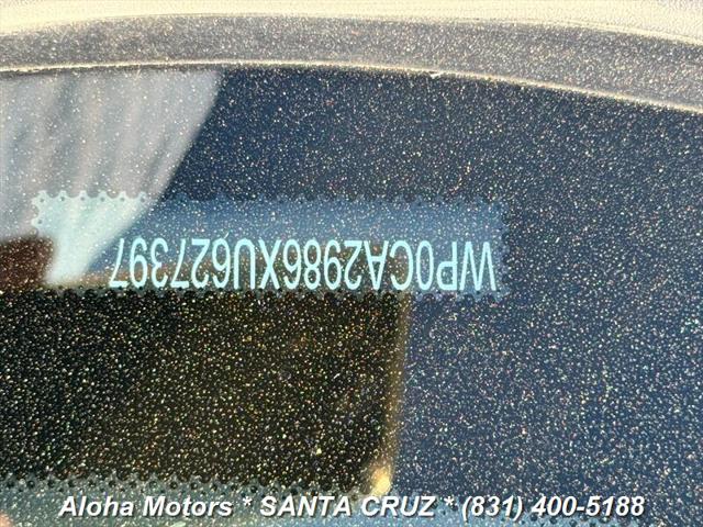1999 Porsche Boxster Unknown