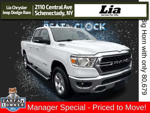 2022 RAM 1500 Big Horn Quad Cab 4x4 64 Box