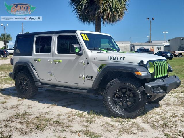 2021 Jeep Wrangler Unlimited Willys 4x4 2021 Jeep Wrangler Unlimited Willys 4x4