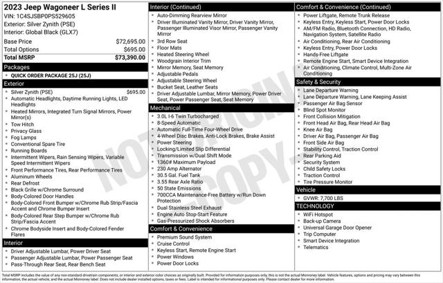 2023 Wagoneer Wagoneer L Series II 4x4 2023 Wagoneer Wagoneer L Series II 4x4