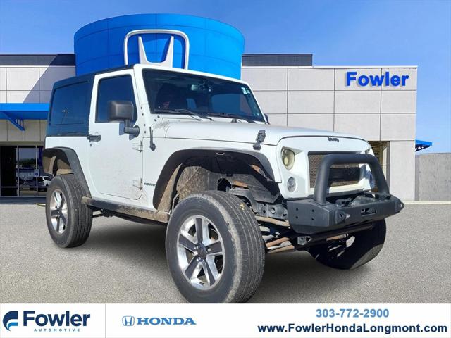 2016 Jeep Wrangler Willys Wheeler 2016 Jeep Wrangler Willys Wheeler