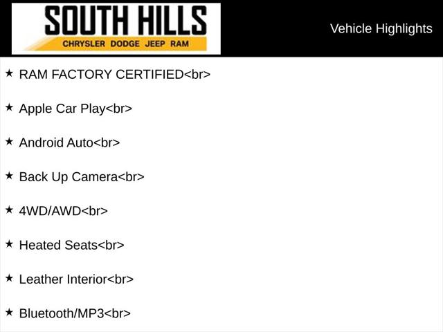 2022 RAM 1500 Laramie Crew Cab 4x4 57 Box