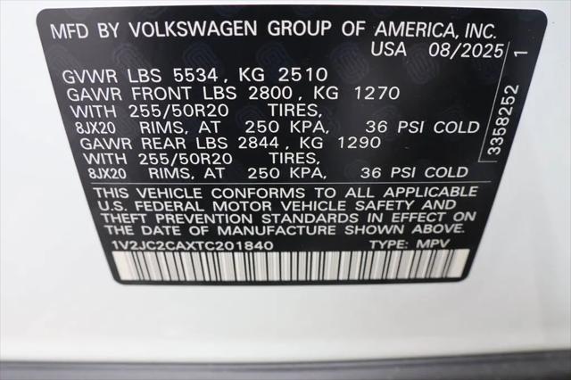 2026 Volkswagen Atlas Cross Sport SE with Technology