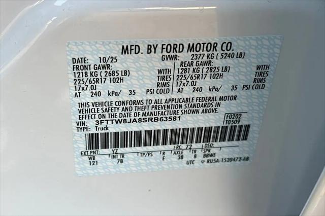 2025 Ford Maverick XLT