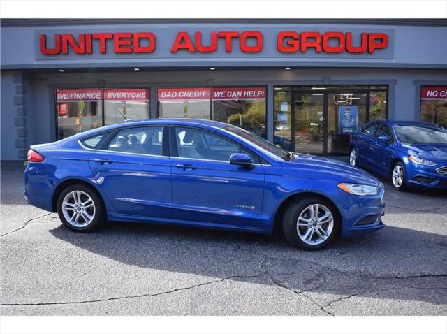 2018 Ford Fusion Hybrid S for sale in Putnam, CT