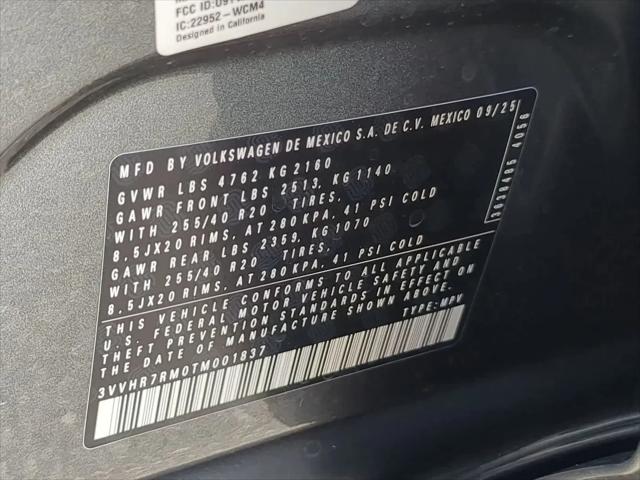 2026 Volkswagen Tiguan SE R-Line Black