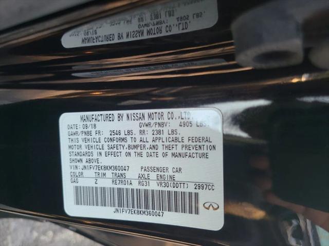 2019 INFINITI Q60 3.0t RED SPORT 400
