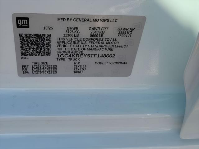 2026 Chevrolet Silverado 2500HD Crew Cab, Standard Bed, High Country, 4WD