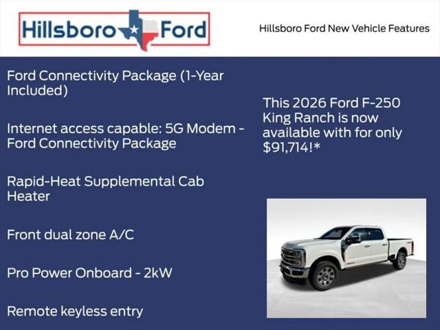 2026 Ford F-250 King Ranch