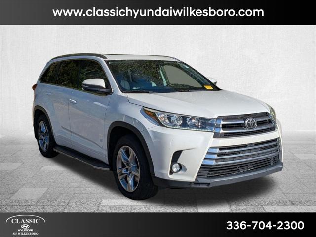 2018 Toyota Highlander Limited 2018 Toyota Highlander Limited