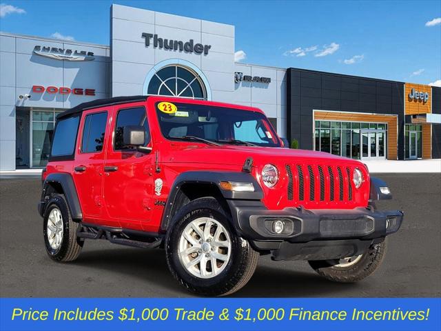 2023 Jeep Wrangler 4-Door Sport S 4x4 2023 Jeep Wrangler 4-Door Sport S 4x4