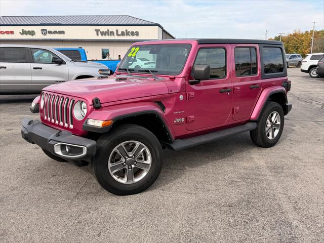 2022 Jeep Wrangler Unlimited Sahara 4x4 2022 Jeep Wrangler Unlimited Sahara 4x4