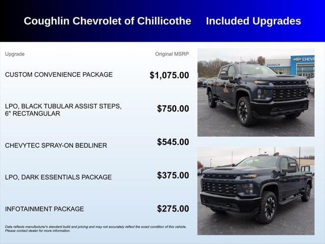 2020 Chevrolet Silverado 2500HD 4WD Crew Cab Standard Bed Custom 2020 Chevrolet Silverado 2500HD 4WD Crew Cab Standard Bed Custom