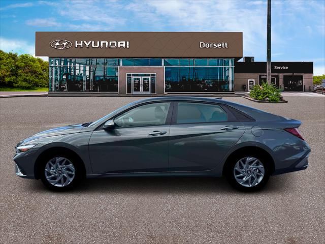 2026 Hyundai Elantra Hybrid Blue