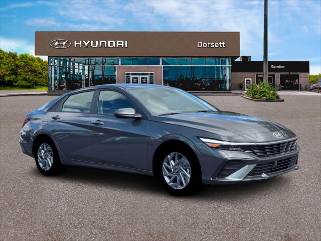 2026 Hyundai Elantra Hybrid Blue