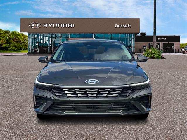 2026 Hyundai Elantra Hybrid Blue