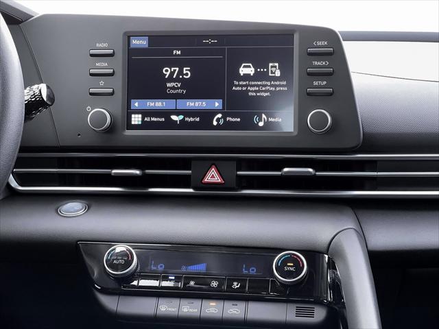 2026 Hyundai Elantra Hybrid Blue