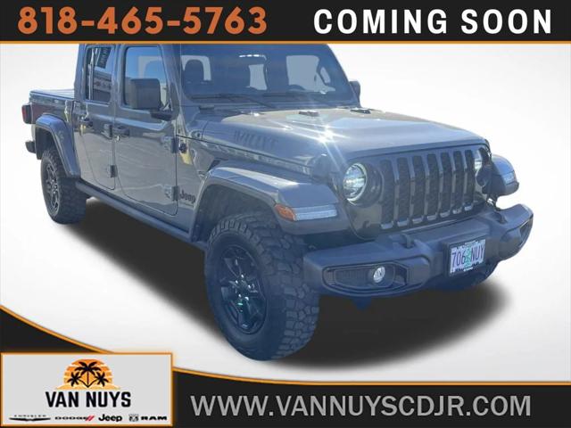 2022 Jeep Gladiator Willys 4x4 2022 Jeep Gladiator Willys 4x4