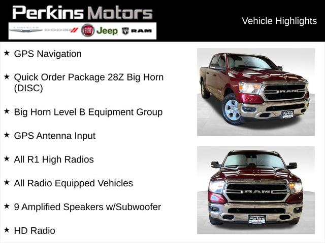 2023 RAM 1500 Big Horn Crew Cab 4x4 57 Box