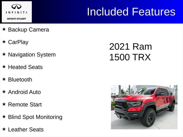 2021 RAM 1500 TRX Crew Cab 4x4 57 Box 2021 RAM 1500 TRX Crew Cab 4x4 57 Box