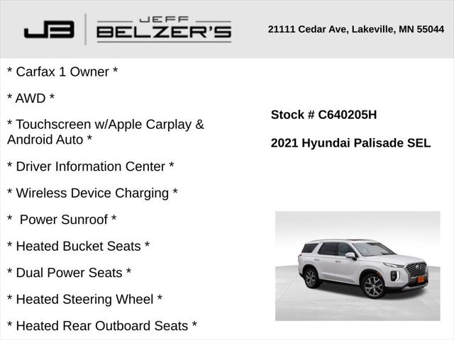 2021 Hyundai Palisade SEL 2021 Hyundai Palisade SEL