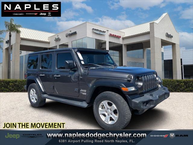 2018 Jeep Wrangler Unlimited Sport S 4x4 2018 Jeep Wrangler Unlimited Sport S 4x4