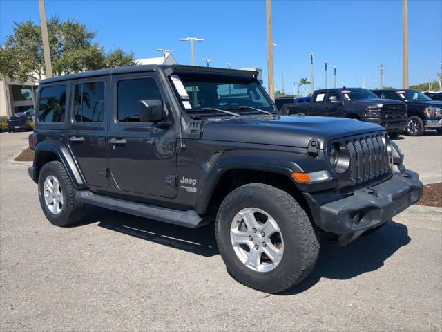 2018 Jeep Wrangler Unlimited Sport S 4x4 2018 Jeep Wrangler Unlimited Sport S 4x4