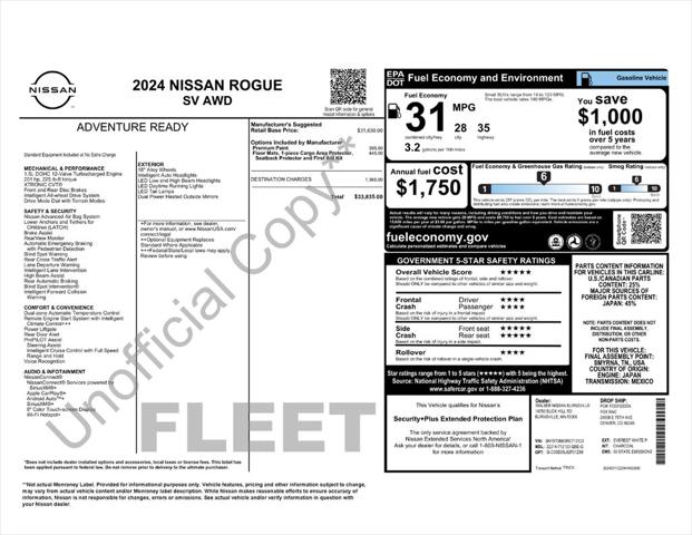 2024 Nissan Rogue SV Intelligent AWD