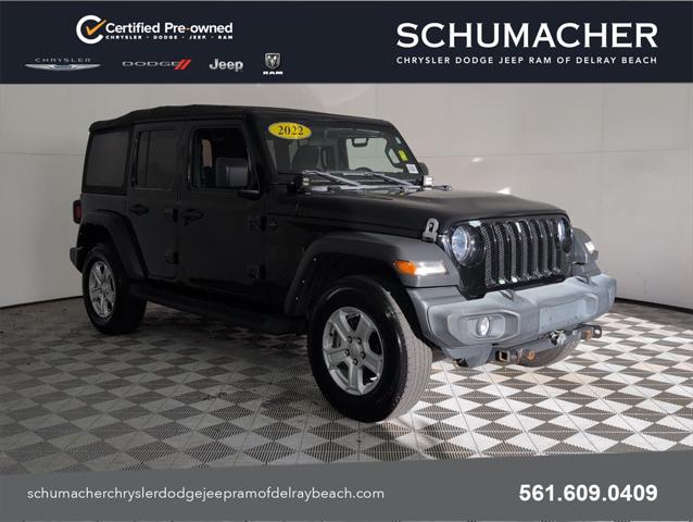 2022 Jeep Wrangler Unlimited Sport S 4x4 2022 Jeep Wrangler Unlimited Sport S 4x4