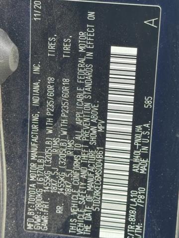 2021 Toyota Sienna Limited