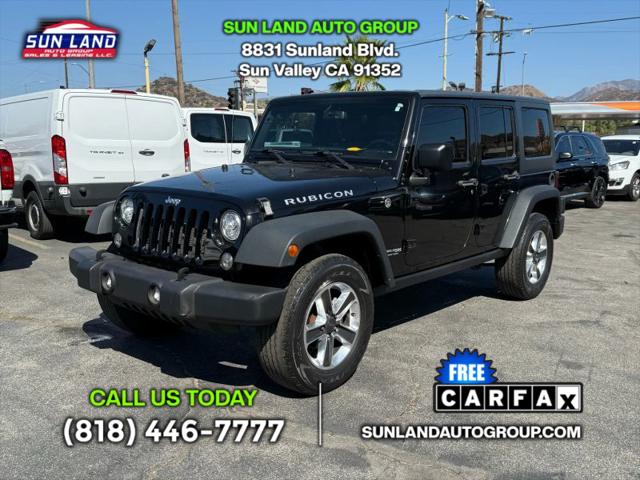 2018 Jeep Wrangler JK Unlimited Rubicon 4x4 for sale in Sun Valley, CA