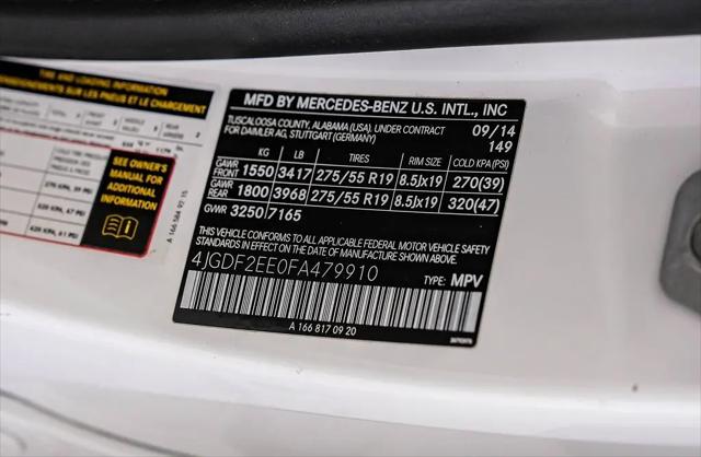 2015 Mercedes-Benz GL 4MATIC
