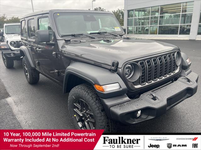 2026 Jeep Wrangler 4-Door Sport S 4x4 for sale in Mechanicsburg, PA