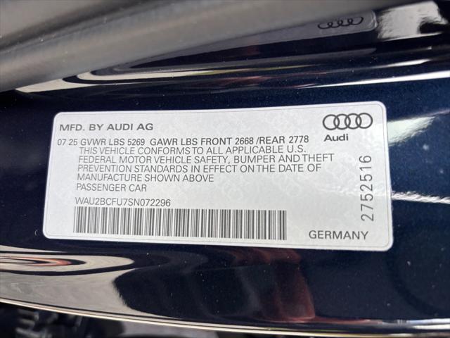 2025 Audi A5 Premium Plus TFSI quattro S tronic