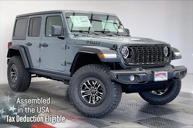 2026 Jeep Wrangler WRANGLER 4-DOOR WILLYS 2026 Jeep Wrangler WRANGLER 4-DOOR WILLYS